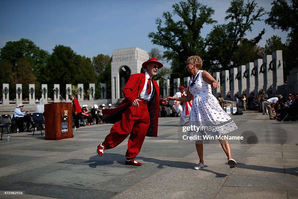 70th Anniversary Of VE Day Commemorated In Washington DC