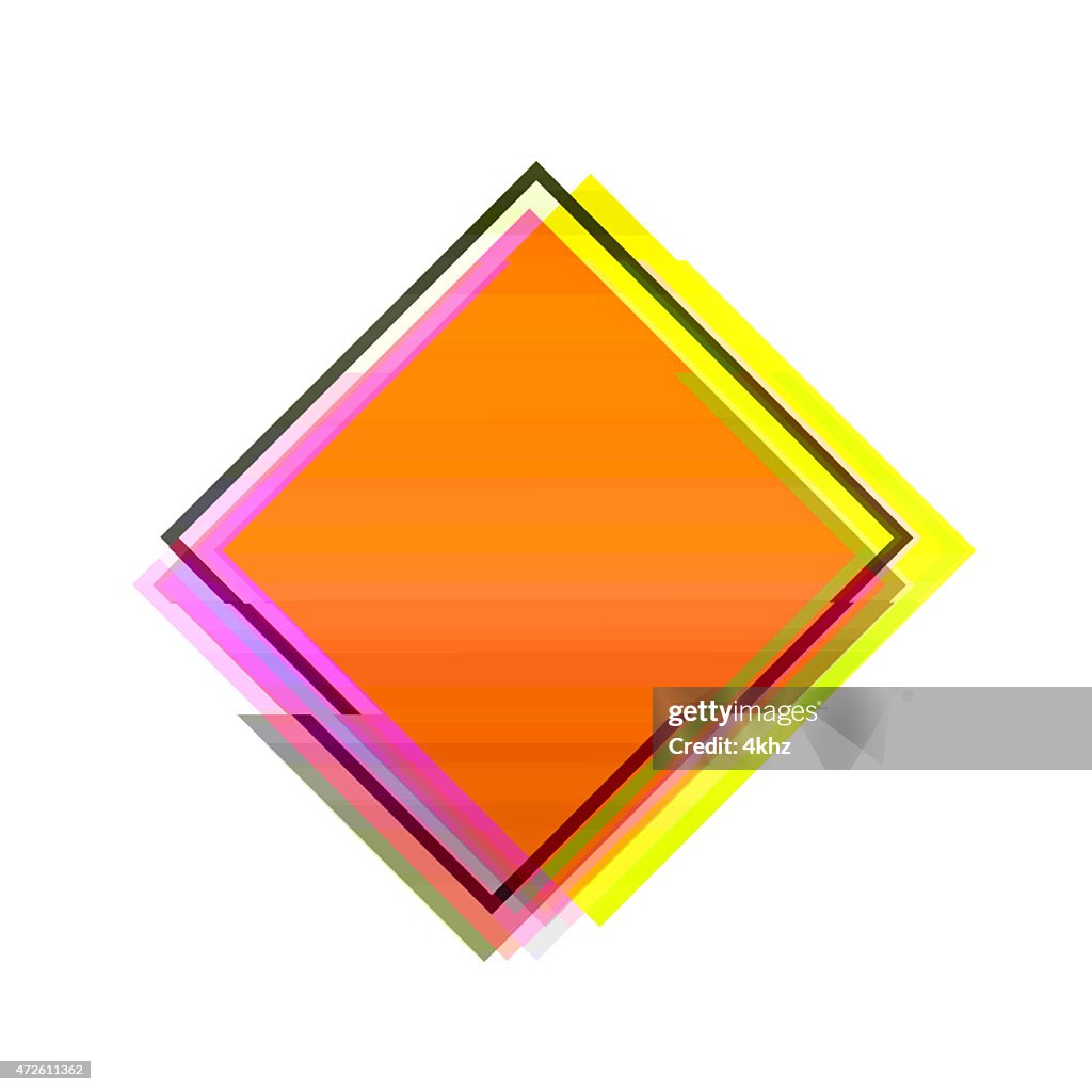 Distorted Shape Frame Digital Glitch Square Frame Graphic Art Distorted Shape Background High ...