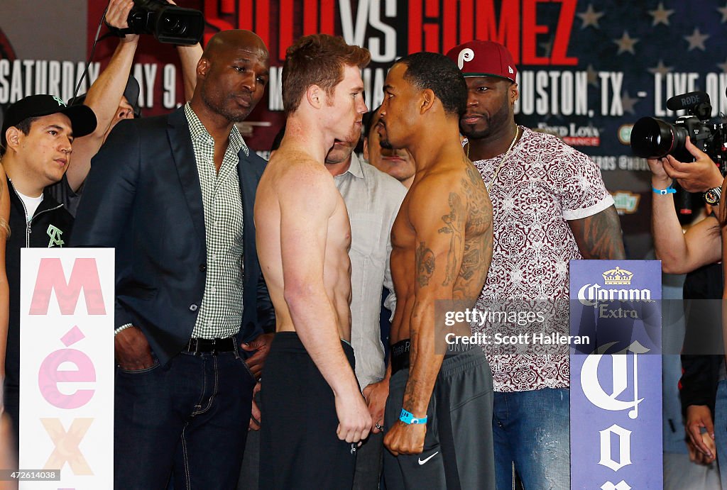 Canelo Alvarez v James Kirkland - Weigh-in