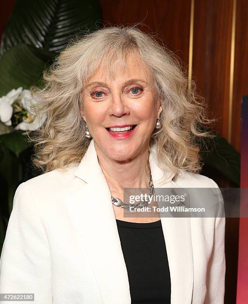 Blythe Danner attends A Luncheon In Celebration Of "I'll See You In My Dreams" at Sunset Tower Hotel on May 8, 2015 in West Hollywood, California.