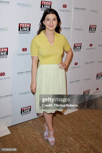 Kathrine Herzer attends the Teen Line Luncheon at The Beverly Hilton Hotel on May 7, 2015 in Beverly Hills, California.