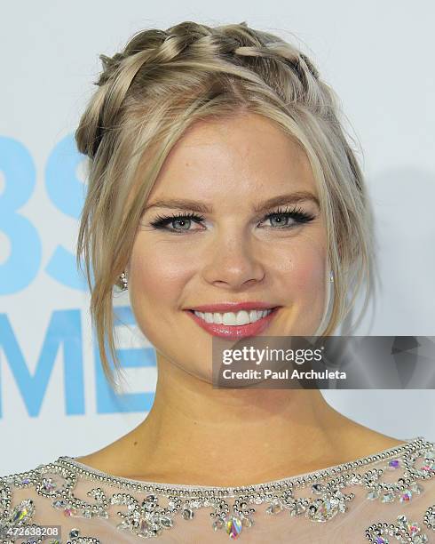 Actress Kelli Goss attends the CBS Daytime Emmy after party at The Hollywood Athletic Club on April 26, 2015 in Hollywood, California.