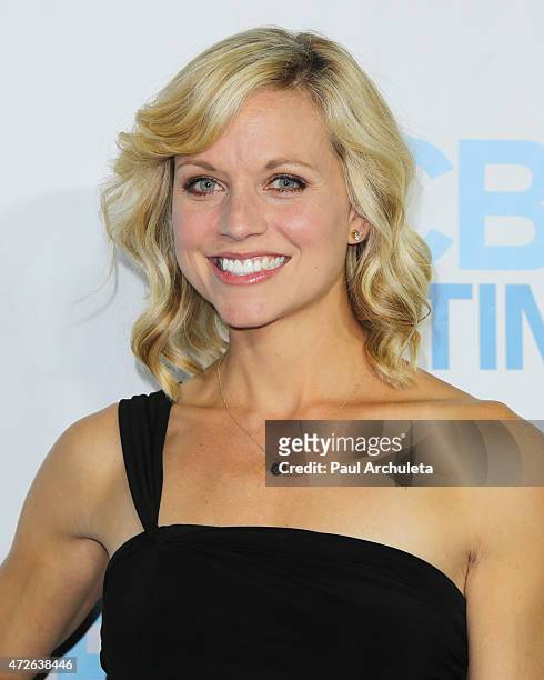Model / TV Personality Tiffany Coyne attends the CBS Daytime Emmy after party at The Hollywood Athletic Club on April 26, 2015 in Hollywood,...