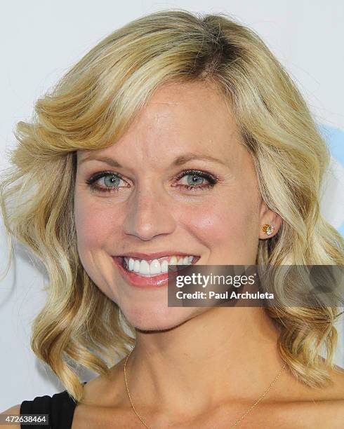 Model / TV Personality Tiffany Coyne attends the CBS Daytime Emmy after party at The Hollywood Athletic Club on April 26, 2015 in Hollywood,...