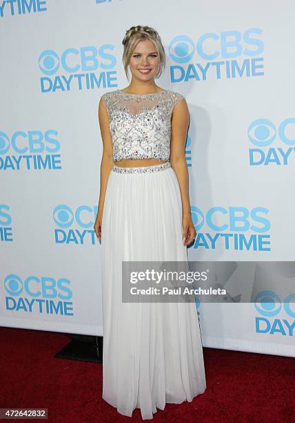 Actress Kelli Goss attends the CBS Daytime Emmy after party at The Hollywood Athletic Club on April 26, 2015 in Hollywood, California.