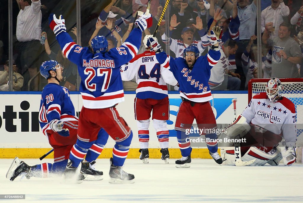 Washington Capitals v New York Rangers - Game Five