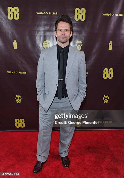 Writer, Producer, Actor Tim Doiron attends the "88" Canadian premiere at Cineplex Odeon Yonge & Dundas Cinemas on May 8, 2015 in Toronto, Canada.