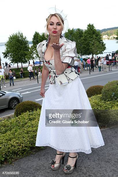 Christine Zierl during the 'Ein Schloss am Woerthersee' 25th anniversary gala on May 8, 2015 in Velden, Austria.