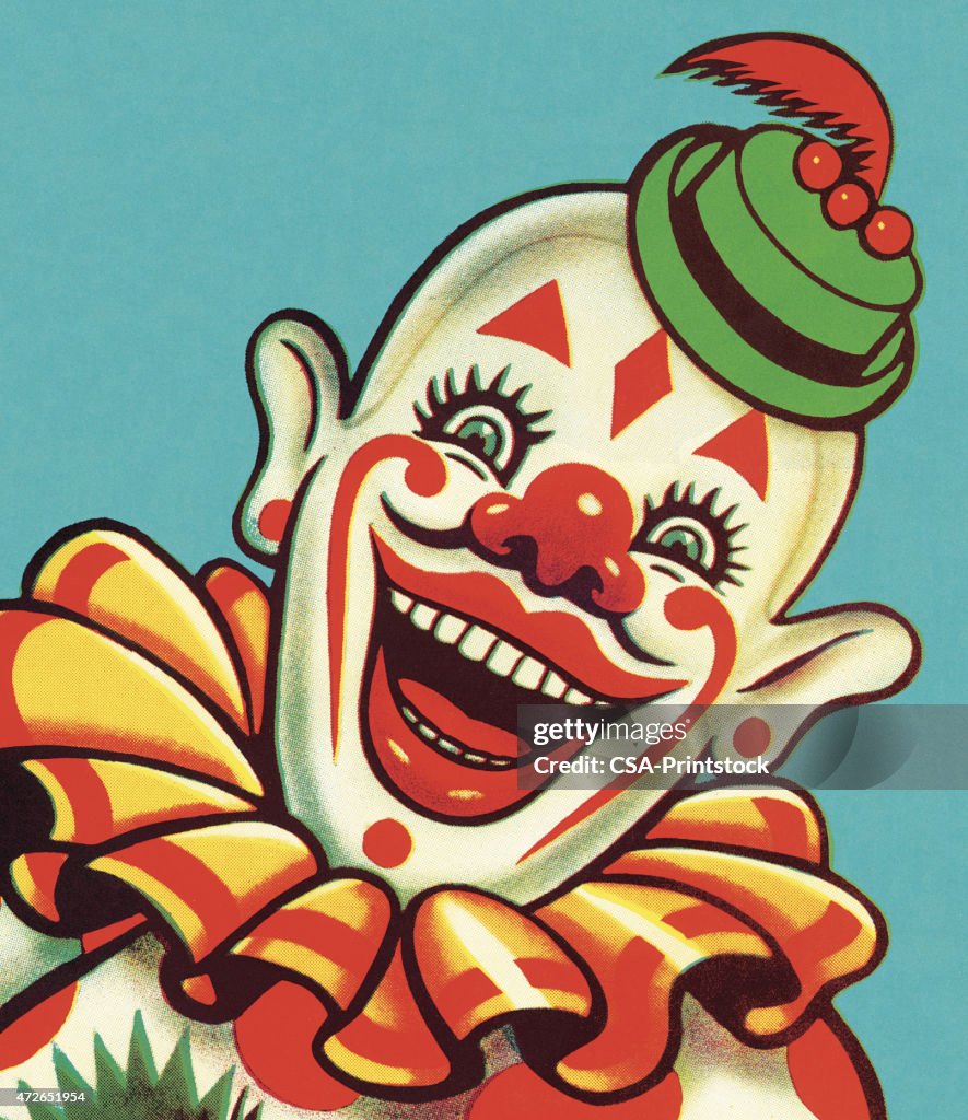Lächeln Clown