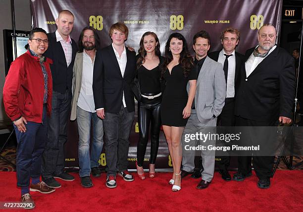 Actor Byron Abolos, Actor Dru Viergever, Actor John Tench, Actor Jesse Bostick, Actress Katharine Isabelle, Director, Producer, Actress April Mullen,...