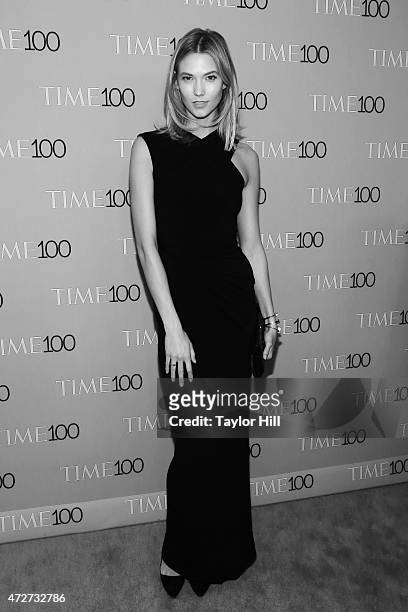 Karlie Kloss attends the 2015 Time 100 Gala at Frederick P. Rose Hall, Jazz at Lincoln Center on April 21, 2015 in New York City.