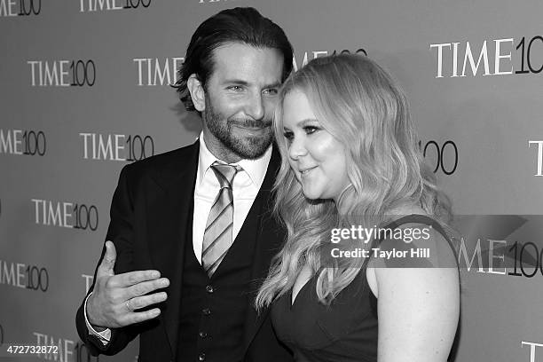 Bradley Cooper and Amy Schumer attend the 2015 Time 100 Gala at Frederick P. Rose Hall, Jazz at Lincoln Center on April 21, 2015 in New York City.