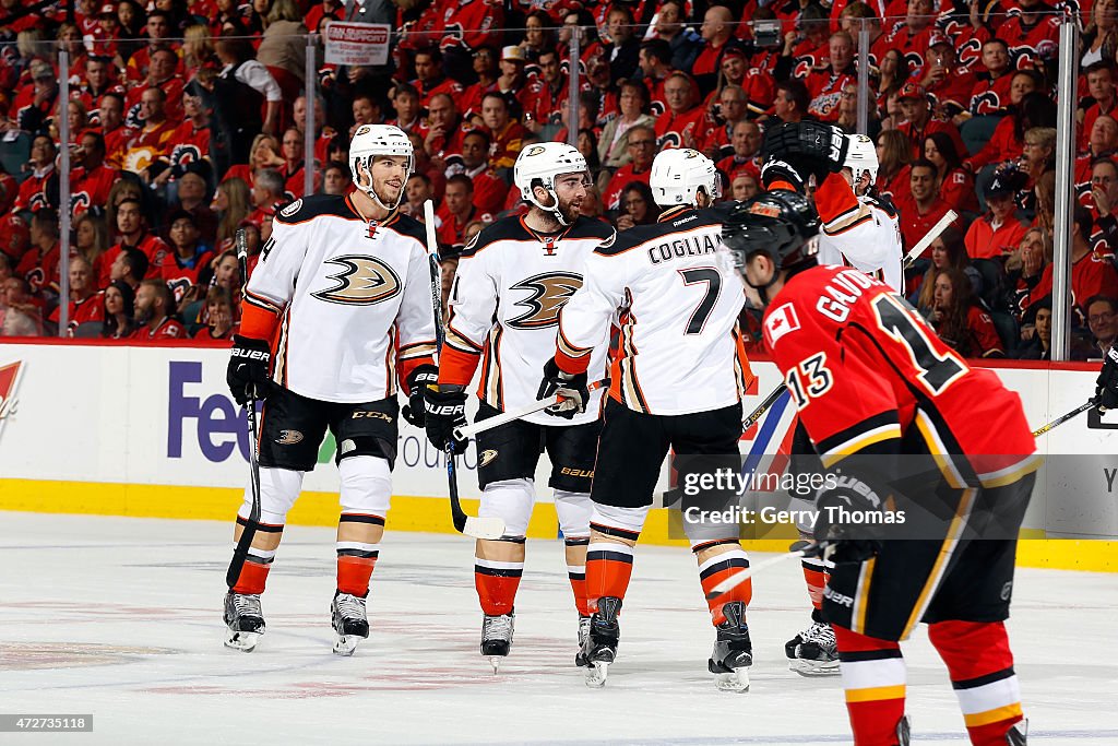 Anaheim Ducks v Calgary Flames - Game Four