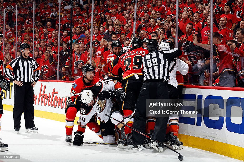 Anaheim Ducks v Calgary Flames - Game Four