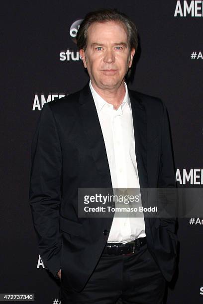 Actor Timothy Hutton attends the "American Crime" ATAS special screening held at the Walt Disney Studios on May 8, 2015 in Burbank, California.