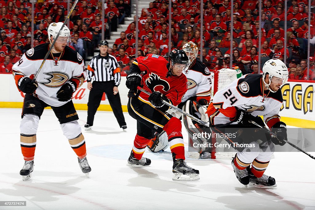 Anaheim Ducks v Calgary Flames - Game Four