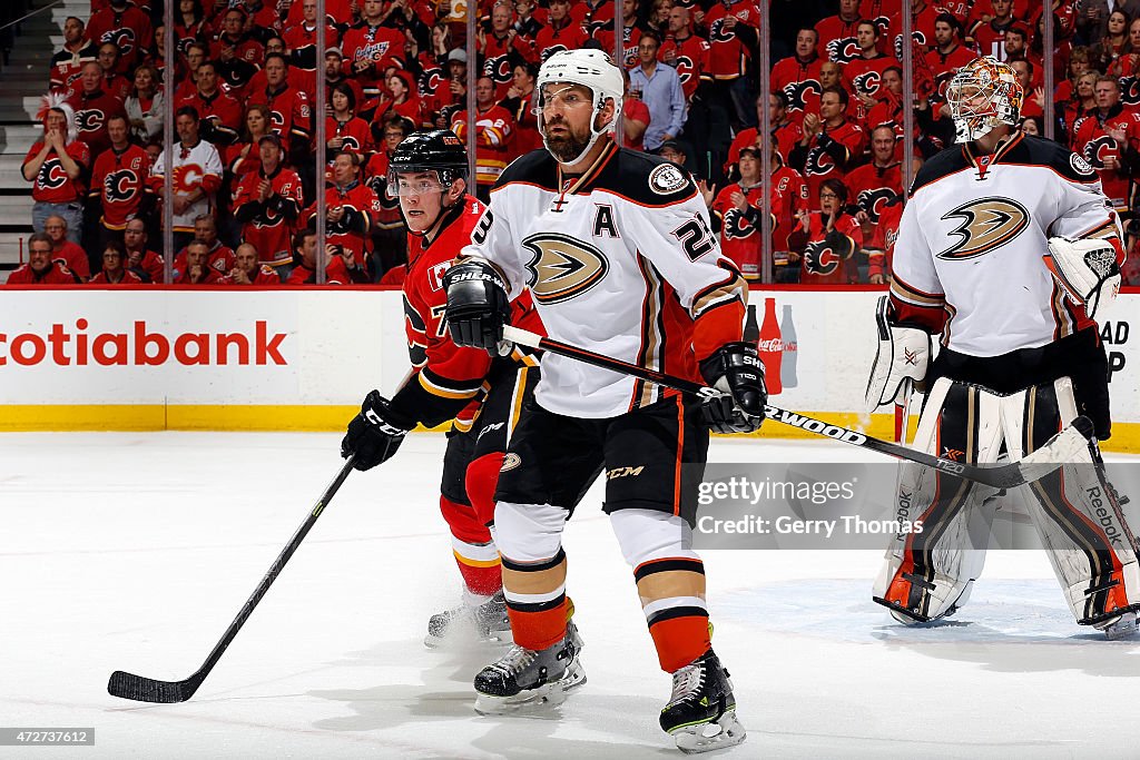 Anaheim Ducks v Calgary Flames - Game Four