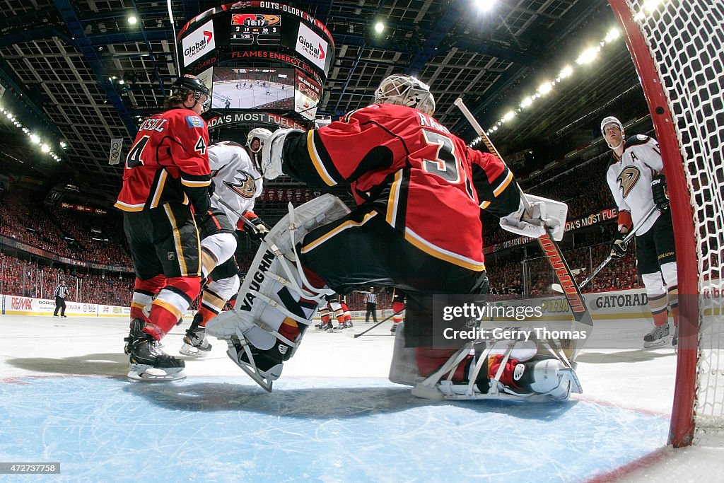 Anaheim Ducks v Calgary Flames - Game Four