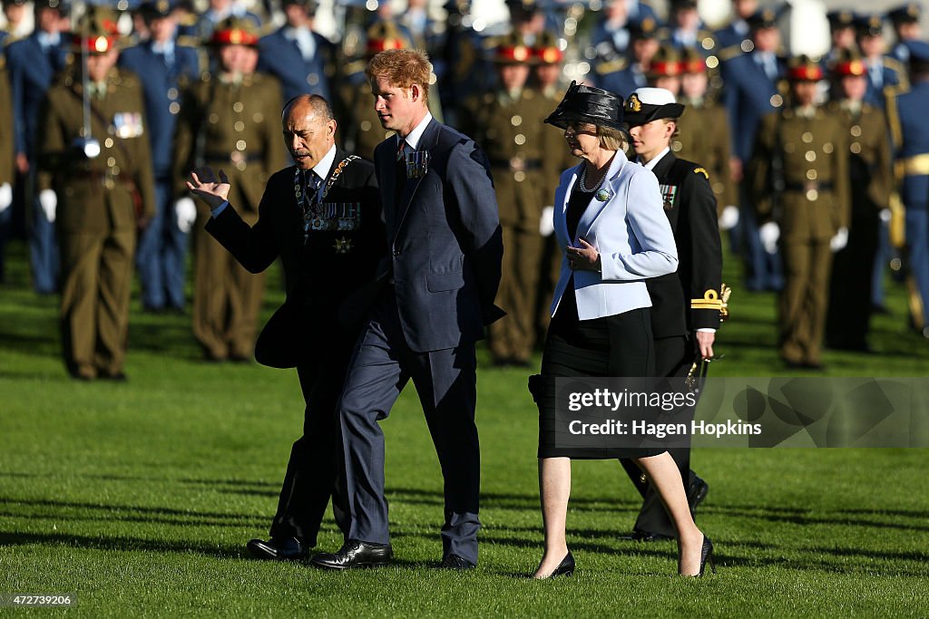 Prince Harry Visits New Zealand - Day 1