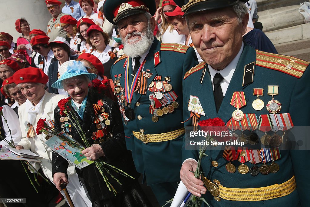 Moscow Celebrates Victory Day 70th Anniversary