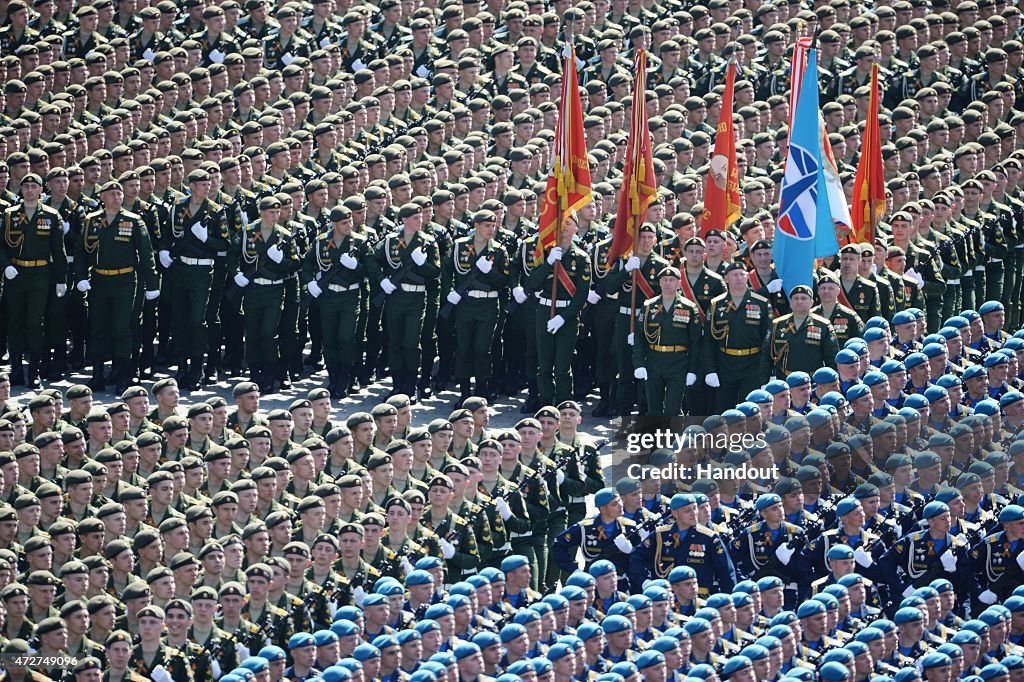 Russia Commemorates 70th Anniversary Of Victory Day