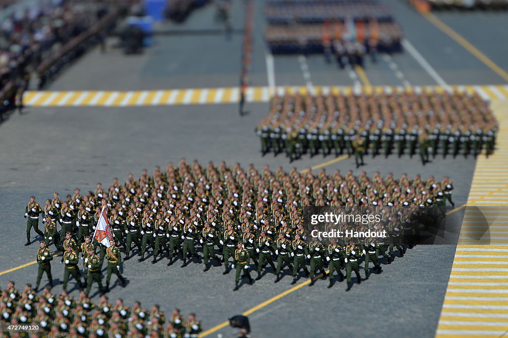 Russia Commemorates 70th Anniversary Of Victory Day