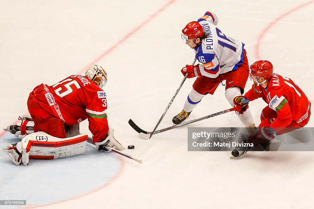 Belarus v Russia - 2015 IIHF Ice Hockey World Championship
