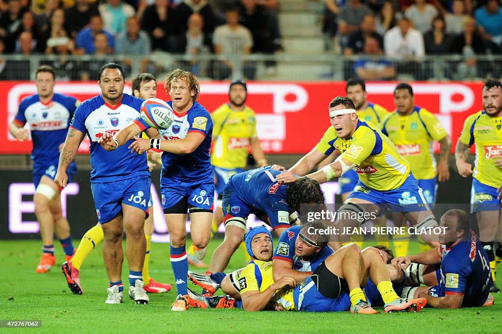 RUGBYU-FRA-TOP14- GRENOBLE-CLERMONT