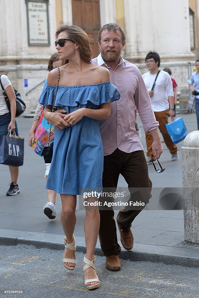 Rome Celebrity Sightings - May 9th, 2015