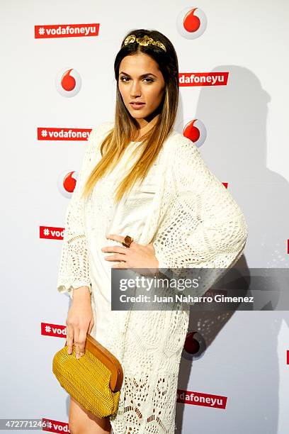 Michelle Calvo attends Maldita Nerea concert during Vodafon Yu Music Shows at La Riviera on May 9, 2015 in Madrid, Spain.