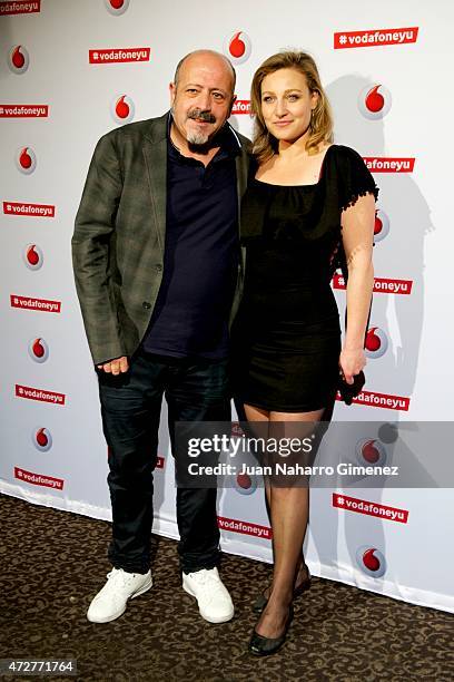 Manuel Tallafe attends Maldita Nerea concert during Vodafon Yu Music Shows at La Riviera on May 9, 2015 in Madrid, Spain.