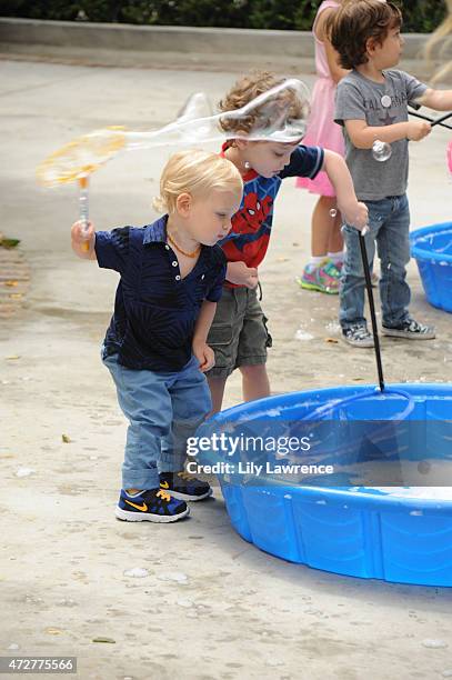 General view as seen at Alliance Of Moms Giant Playdate on May 9, 2015 in Los Angeles, California.