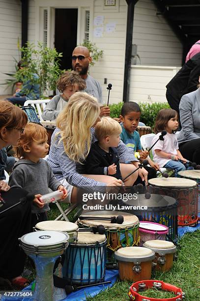 General view as seen at Alliance Of Moms Giant Playdate on May 9, 2015 in Los Angeles, California.