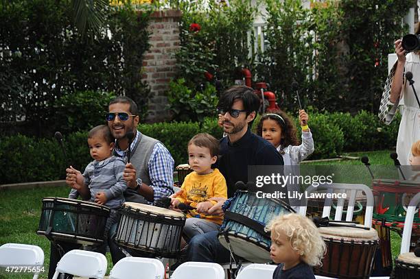 General view as seen at Alliance Of Moms Giant Playdate on May 9, 2015 in Los Angeles, California.