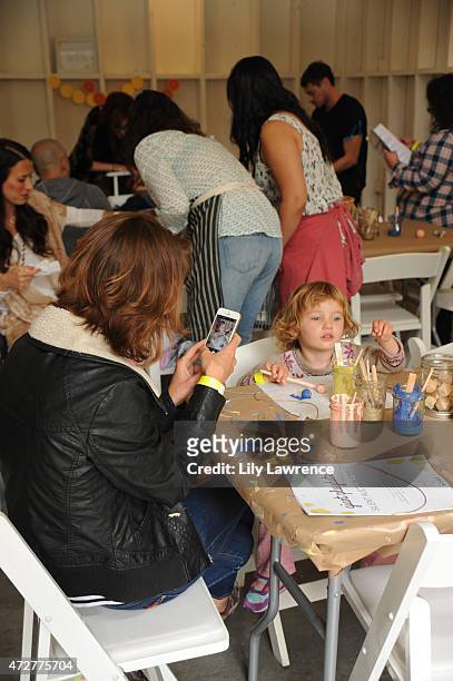 General view as seen at Alliance Of Moms Giant Playdate on May 9, 2015 in Los Angeles, California.