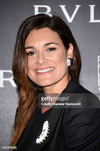 Alena Seredova attends the Venetian Heritage And Bulgari Gala Dinner at Cipriani Hotel on May 9, 2015 in Venice, Italy.