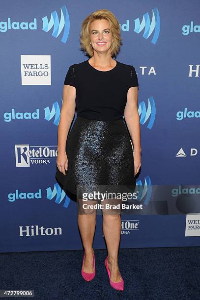 And President, Sarah Kate Ellis attends the VIP Red Carpet Suite hosted by Ketel One Vodka at the 26th Annual GLAAD Media Awards in New York on May...