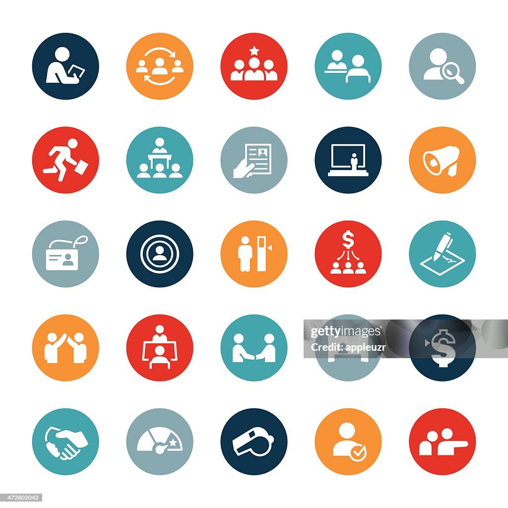 Human Resources Icons