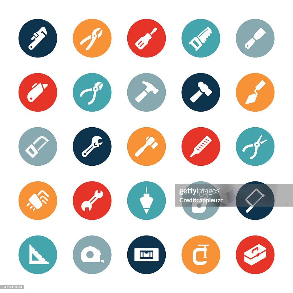 Hand Tools Icons
