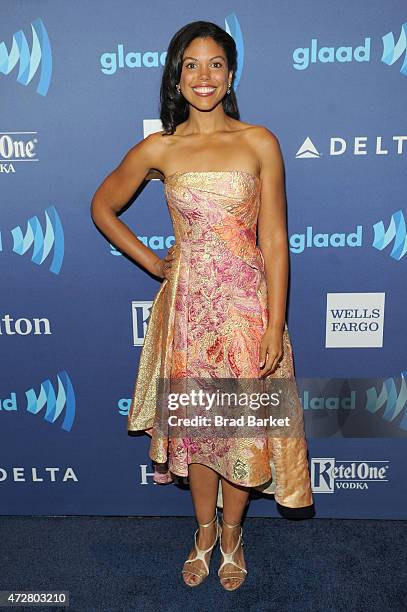 Actress Karla Cheatham Mosley attends the VIP Red Carpet Suite hosted by Ketel One Vodka at the 26th Annual GLAAD Media Awards in New York on May 9,...