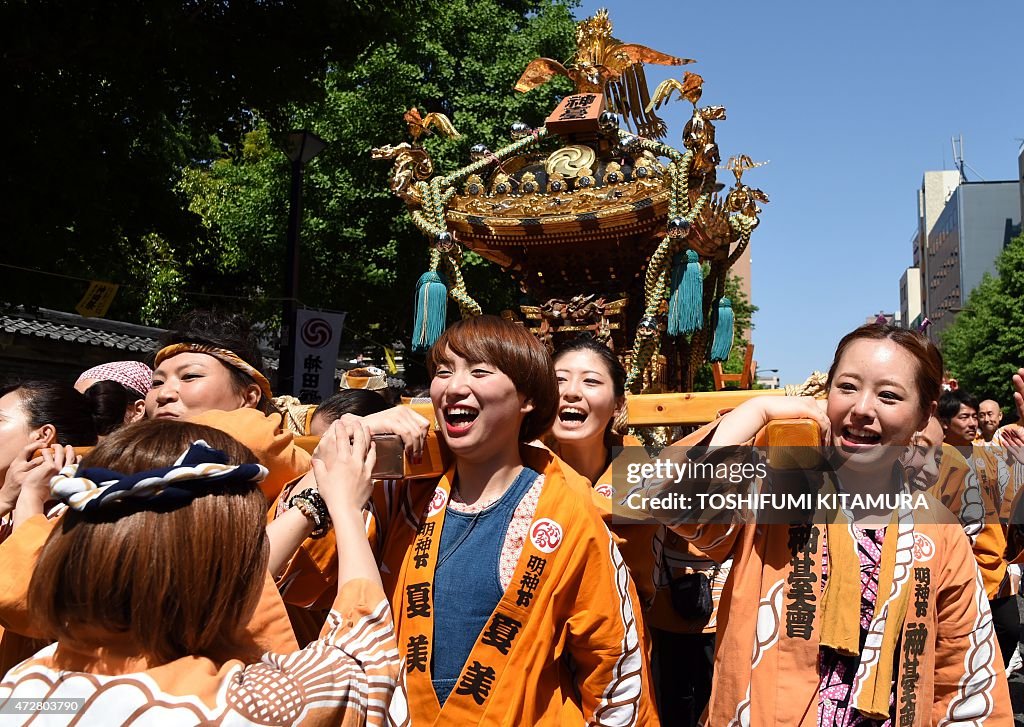 JAPAN-RELIGION-FESTIVAL