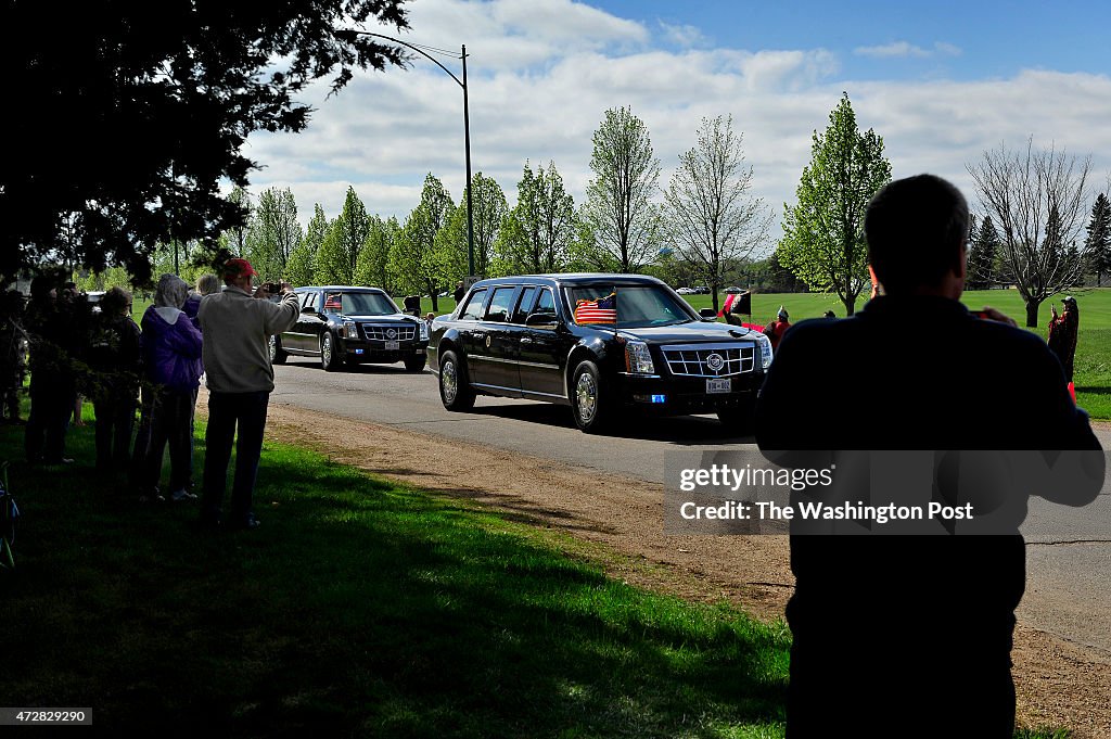 President Obama Visits South Dakota