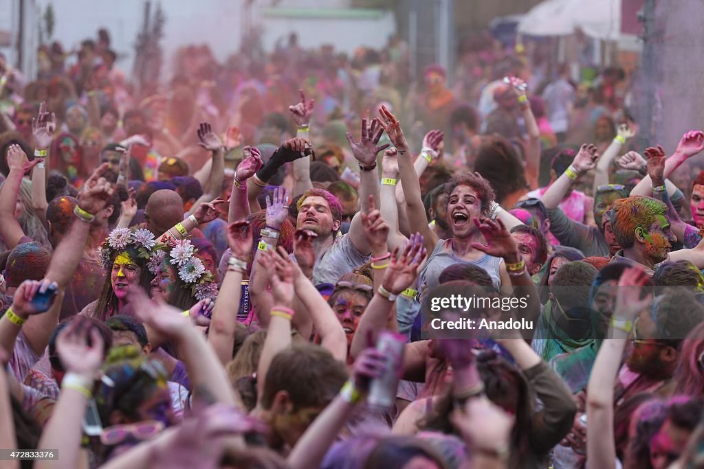 Indian Holi Festival Celebrations in New York