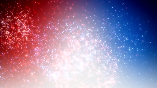4th of July Fireworks Loopable Background