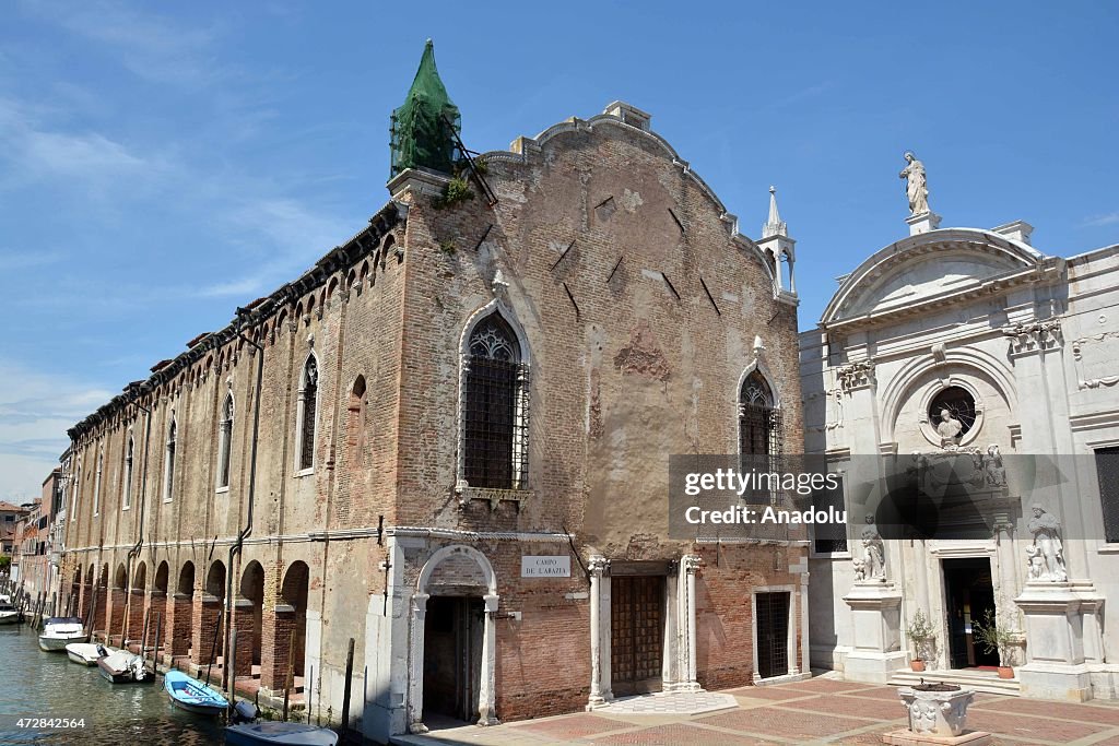 Christian church temporarily converted into mosque in Venice