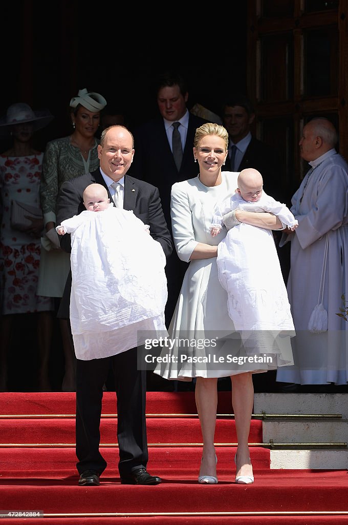 Baptism Of The Princely Children at The Monaco Cathedral