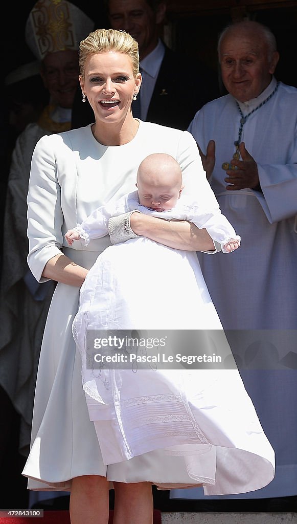 Baptism Of The Princely Children at The Monaco Cathedral