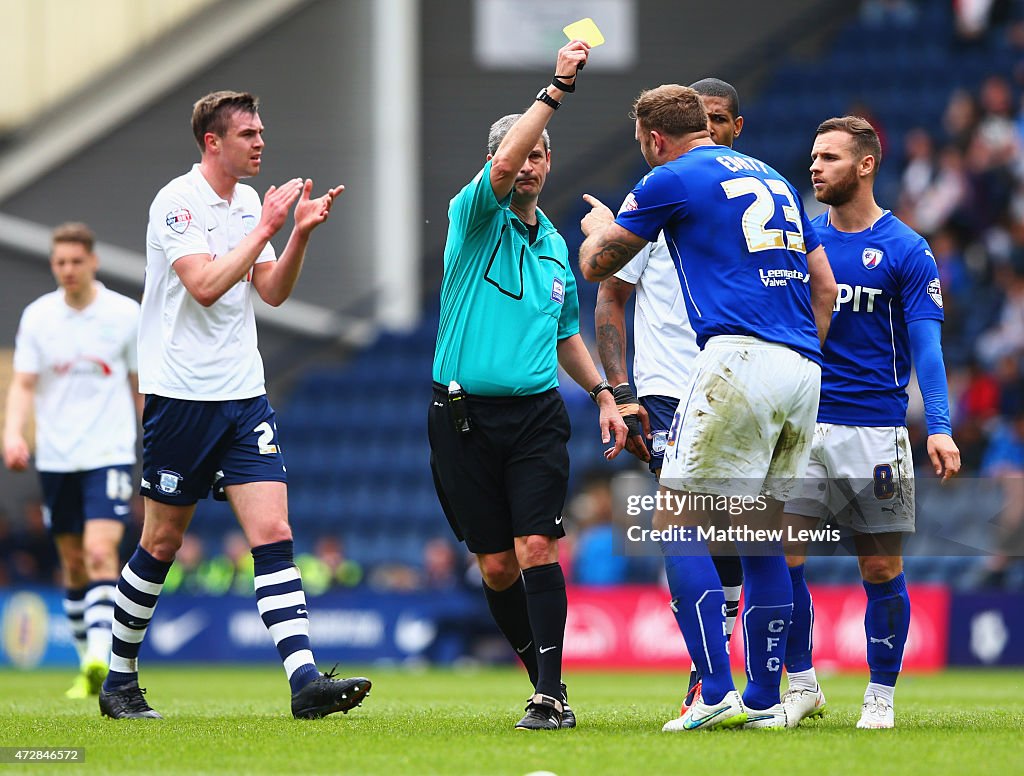 Preston North End v Chesterfield - Sky Bet League 1 Playoff Semi-Final