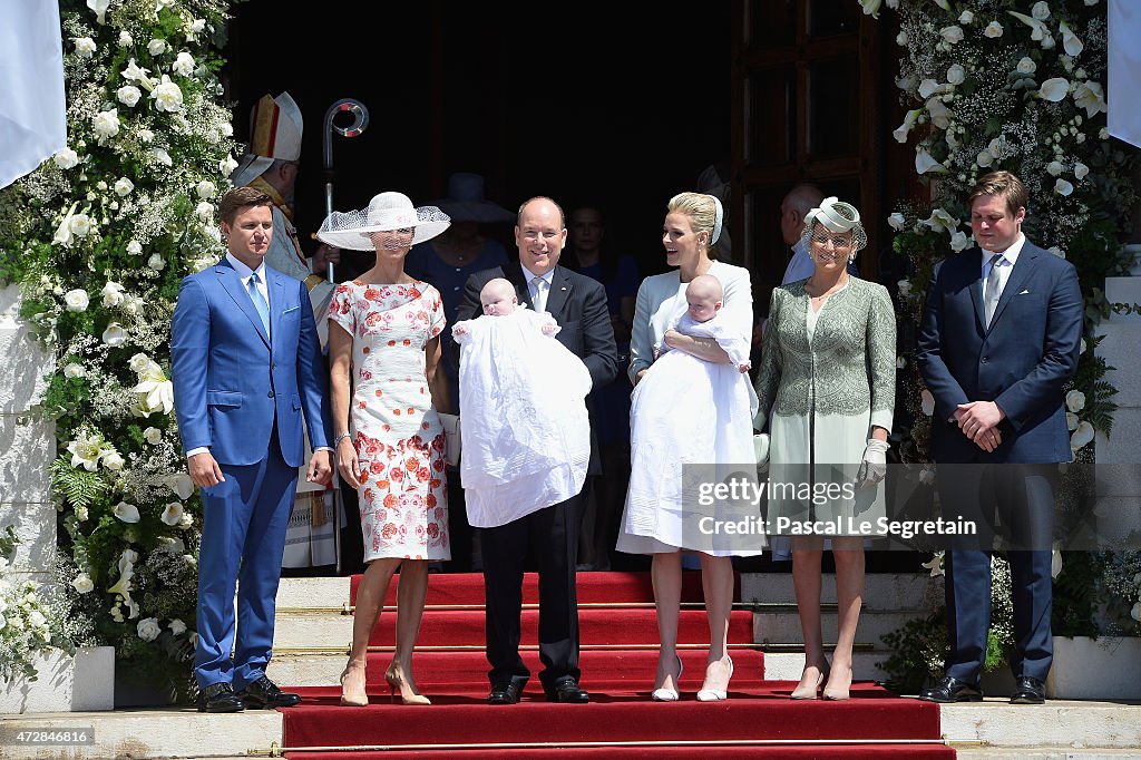 Baptism Of The Princely Children at The Monaco Cathedral