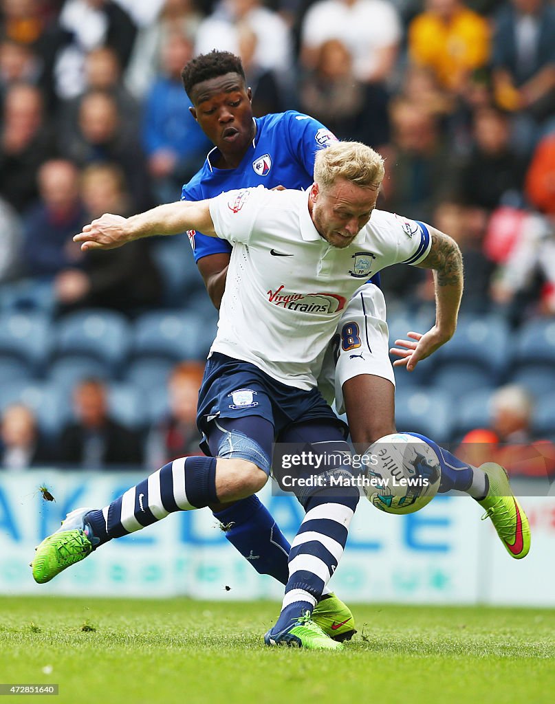 Preston North End v Chesterfield - Sky Bet League 1 Playoff Semi-Final